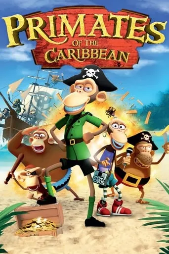Primates of the Caribbean movie poster - Rated 5.8/10