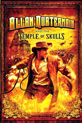 Allan Quatermain and the Temple of Skulls movie poster - Rated 3.5/10
