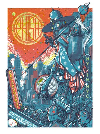 Phish 2016-12-31 Madison Square Garden, New York, NY movie poster - Entertainment content