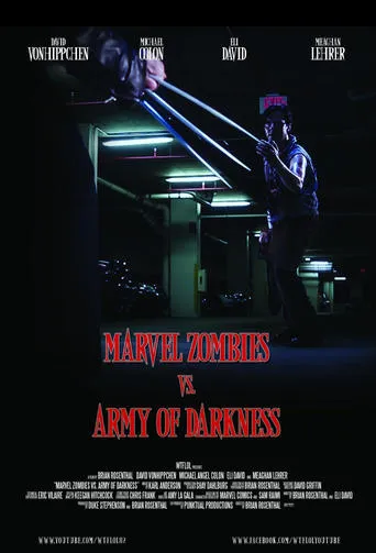 Ash vs. Marvel Zombies movie poster - Rated 5/10