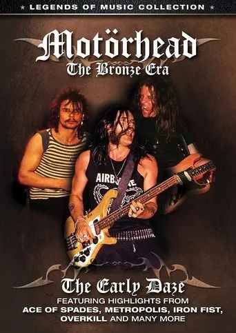 Motörhead: The Bronze Era - The Early Daze movie poster - Entertainment content