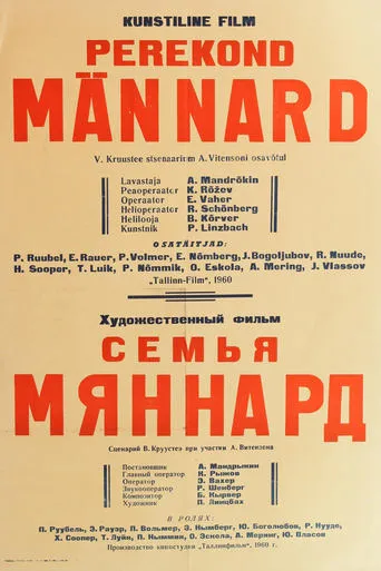 Perekond Männard movie poster - Entertainment content