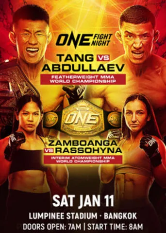 ONE Fight Night 27: Tang vs. Abdullaev movie poster - Entertainment content