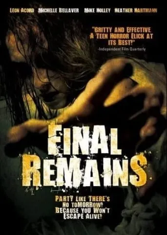 Final Remains movie poster - Rated 4.6/10