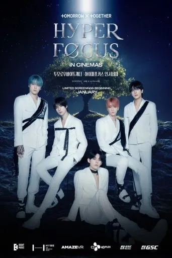 Hyperfocus: Tomorrow x Together VR Concert movie poster - Entertainment content