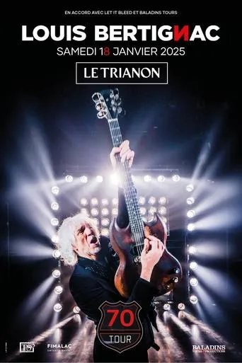 Louis Bertignac - Live au Trianon movie poster - Entertainment content