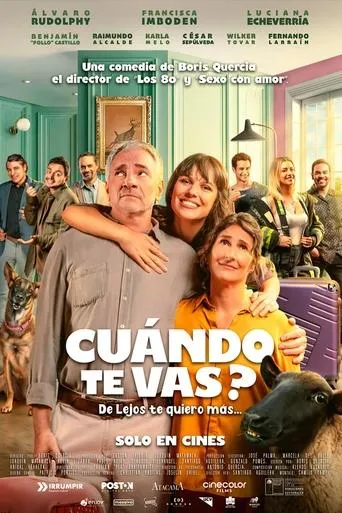 ¿Cuando te vas? movie poster - Entertainment content