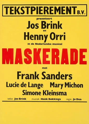 Maskerade movie poster - Entertainment content