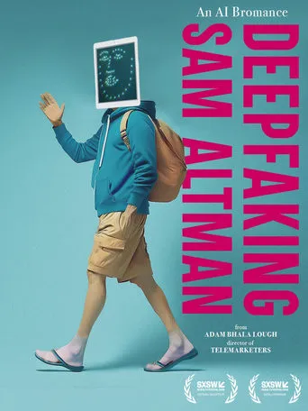 Deepfaking Sam Altman movie poster - Rated 10/10