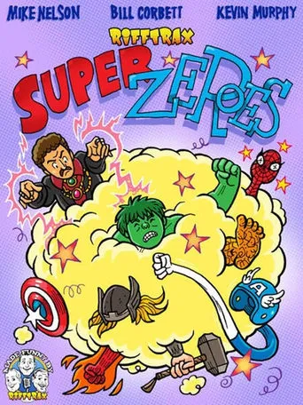 RiffTrax: Super Zeroes movie poster - Entertainment content