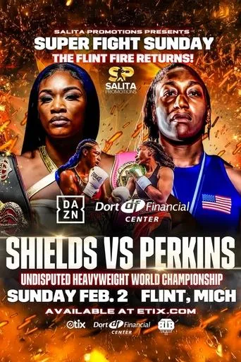 Claressa Shields vs. Danielle Perkins movie poster - Entertainment content
