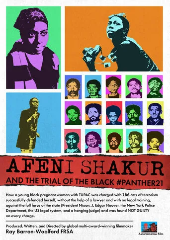 Afeni Shakur and the Trial of the Black Panther 21 movie poster - Entertainment content