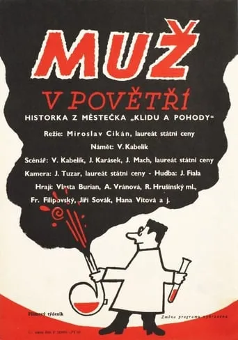 Muž v povětří movie poster - Rated 7/10