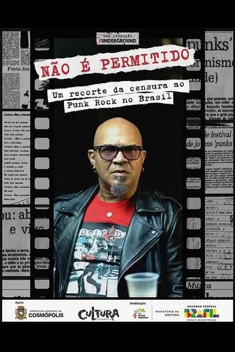 Não é Permitido: um recorte da censura ao Punk Rock no Brasil movie poster - Entertainment content