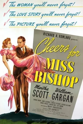 Cheers for Miss Bishop movie poster - Rated 5.6/10