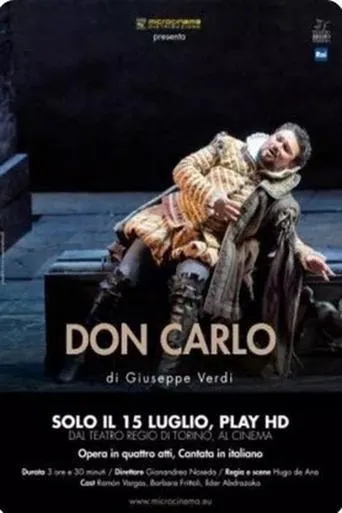 Don Carlo movie poster - Rated 7/10
