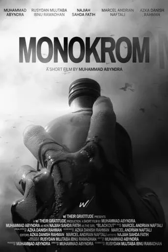 Monochrome movie poster - Rated 10/10