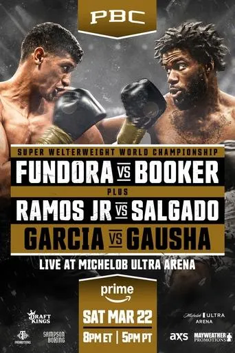 Sebastian Fundora vs. Chordale Booker movie poster - Entertainment content