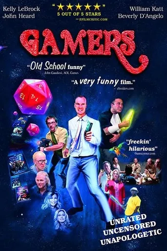 Gamers movie poster - Rated 4.2/10