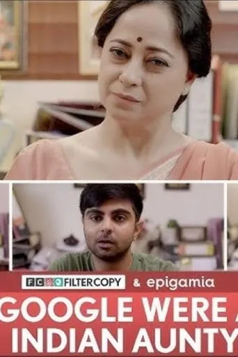 If Google Were an Indian Aunty movie poster - Rated 10/10