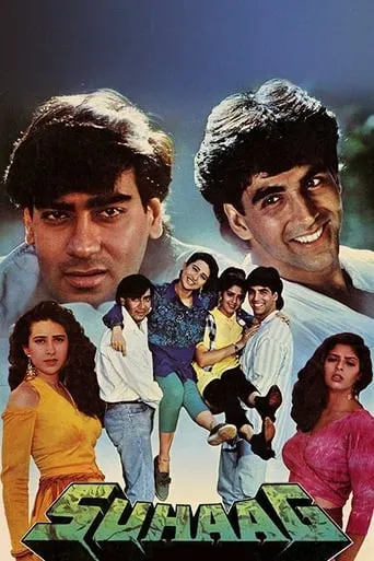 Suhaag movie poster - Rated 5.3/10