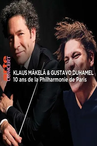 Klaus Mäkelä and Gustavo Dudamel 10 year anniversary of the Philharmonie de Paris movie poster - Entertainment content