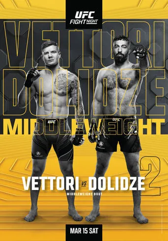 UFC Fight Night 254: Vettori vs. Dolidze 2 movie poster - Rated 6.5/10