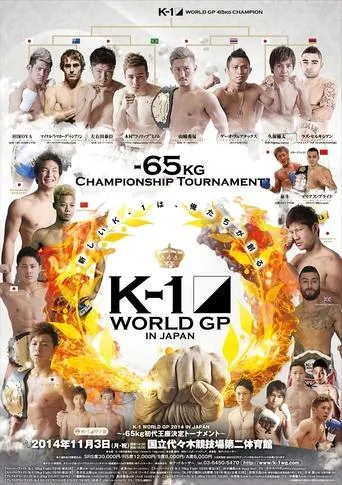 K-1 WORLD GP 2014: 65kg Championship Tournament movie poster - Entertainment content