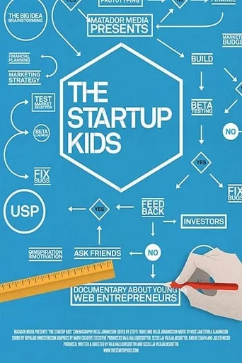 The Startup Kids movie poster - Rated 6.8/10