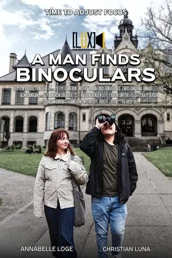 A Man Finds Binoculars movie poster - Entertainment content
