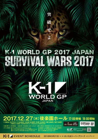 K-1 WORLD GP 2017: Survival Wars movie poster - Entertainment content