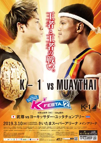 K-1 WORLD GP 2019: K'FESTA 2 movie poster - Entertainment content