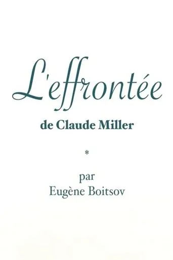 Short Cuts : L'Effrontée de Claude Miller movie poster - Rated 6/10