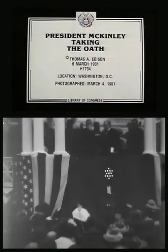 President McKinley Taking the Oath movie poster - Rated 4.8/10