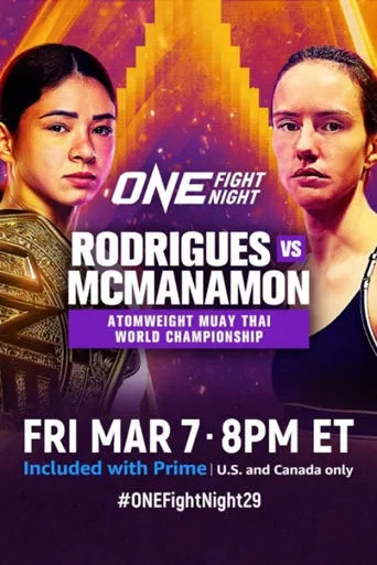 ONE Fight Night 29: Rodrigues vs. McManamon movie poster - Entertainment content