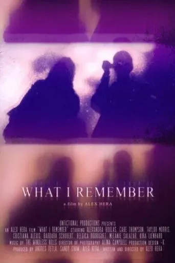 What I Remember movie poster - Entertainment content