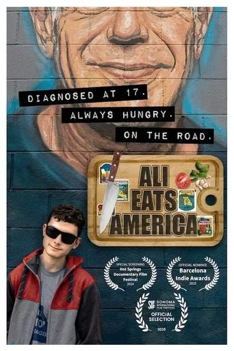 Ali Eats America movie poster - Entertainment content