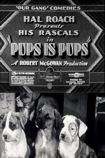 Pups Is Pups movie poster - Rated 6.2/10