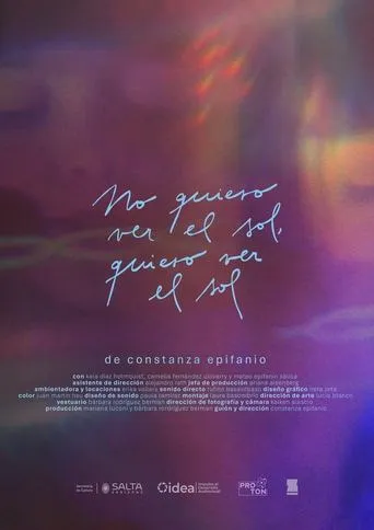 I Don’t Want to See the Sun, I Want to See the Sun movie poster - Entertainment content