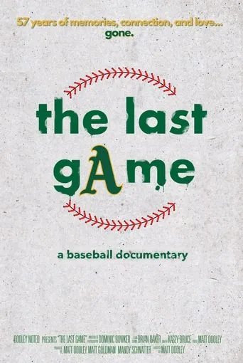 The Last Game movie poster - Entertainment content