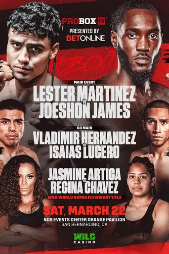 Lester Martinez vs. Joeshon James movie poster - Entertainment content