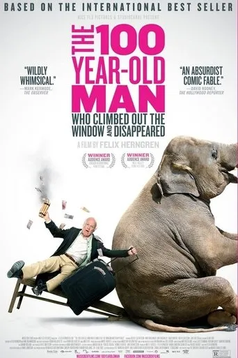 The 100 Year-Old Man Who Climbed Out the Window and Disappeared movie poster - Rated 6.8/10