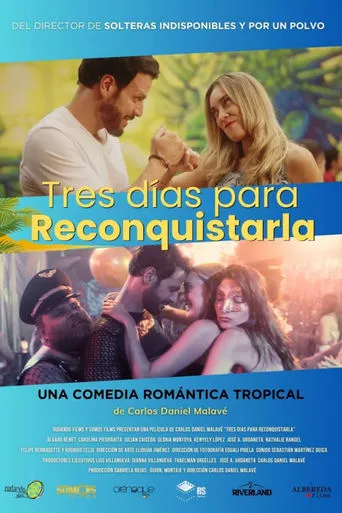 Tres días para reconquistarla movie poster - Entertainment content