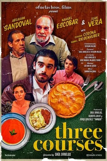 Three Courses movie poster - Entertainment content