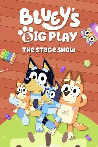 Bluey’s Big Play movie poster - Rated 8/10