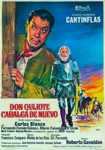 Don Quijote cabalga de nuevo movie poster - Rated 7.192/10