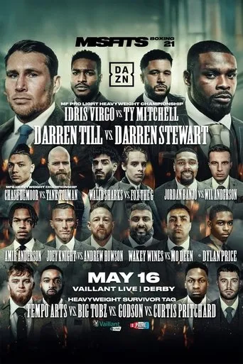 Darren Till vs. Darren Stewart movie poster - Entertainment content