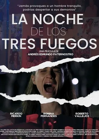 La noche de los tres fuegos movie poster - Rated 10/10
