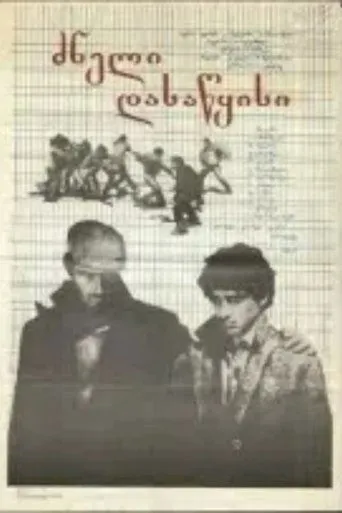 A Difficult Beginning movie poster - Entertainment content