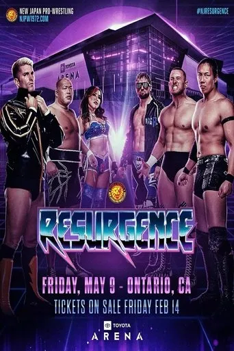 NJPW Resurgence 2025 movie poster - Rated 6.3/10